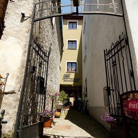 Penzion Cernej Ptak Hotel Jindřichův Hradec Buitenkant foto